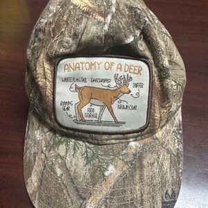 Camouflage Deer Print Kids Hat